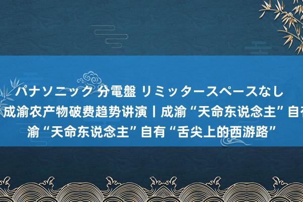 パナソニック 分電盤 リミッタースペースなし 露出・半埋込両用形 成渝农产物破费趋势讲演丨成渝“天命东说念主”自有“舌尖上的西游路”