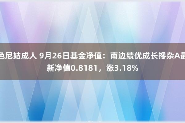 色尼姑成人 9月26日基金净值：南边绩优成长搀杂A最新净值0.8181，涨3.18%