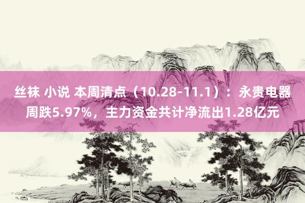 丝袜 小说 本周清点（10.28-11.1）：永贵电器周跌5.97%，主力资金共计净流出1.28亿元