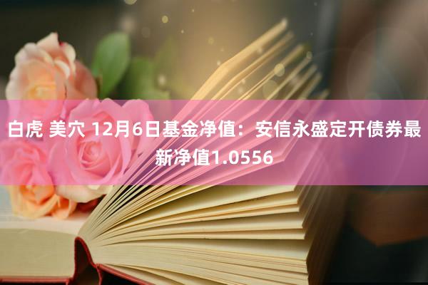 白虎 美穴 12月6日基金净值：安信永盛定开债券最新净值1.0556