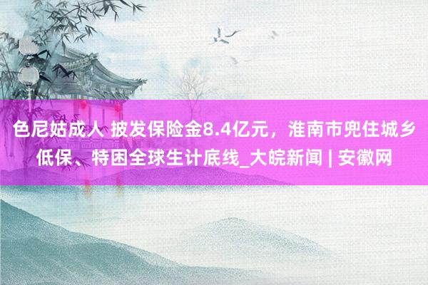 色尼姑成人 披发保险金8.4亿元，淮南市兜住城乡低保、特困全球生计底线_大皖新闻 | 安徽网